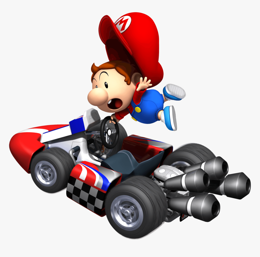 Mario Kart Wii Baby Mario, HD Png Download, Free Download