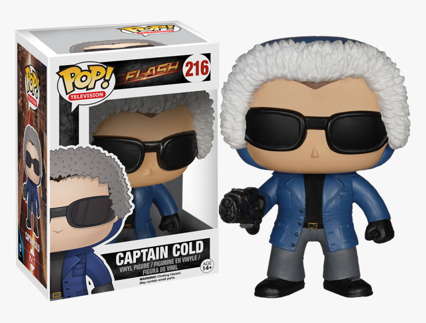 Captain Cold - Pop Funko Captain Cold, HD Png Download, Free Download