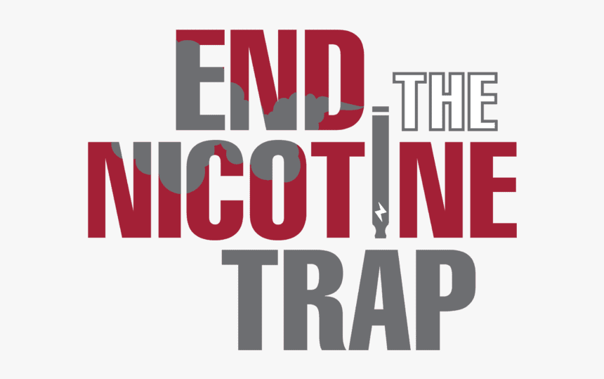 End The Nicotine Trap - Graphic Design, HD Png Download, Free Download