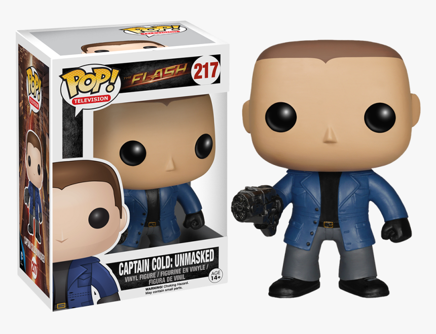 Transparent Captain Cold Png - Captain Cold Unmasked Funko Pop, Png Download, Free Download