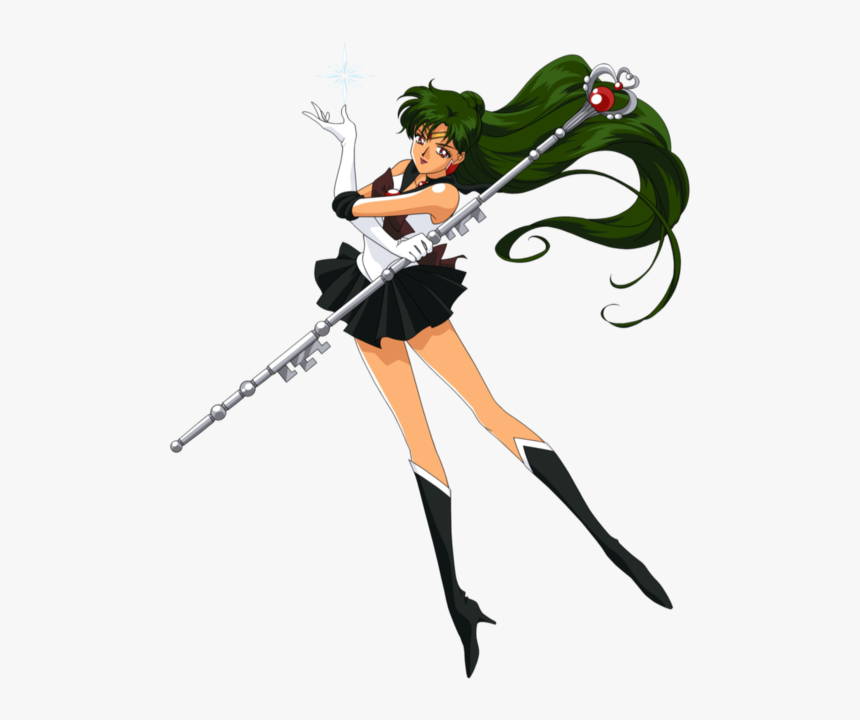 Was Sg Soraka/her Staff Inspired By Sailor Pluto - Sailor Pluto, HD Png Download, Free Download