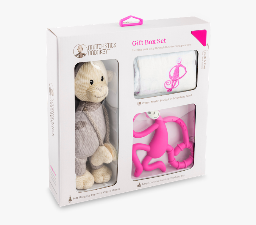 Pink Gift Set - Matchstick Monkey Gift Set Blue, HD Png Download, Free Download