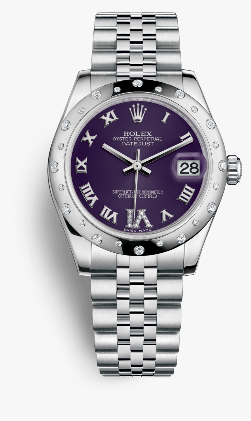 Datejust - Womens Rolex Datejust 31, HD Png Download, Free Download