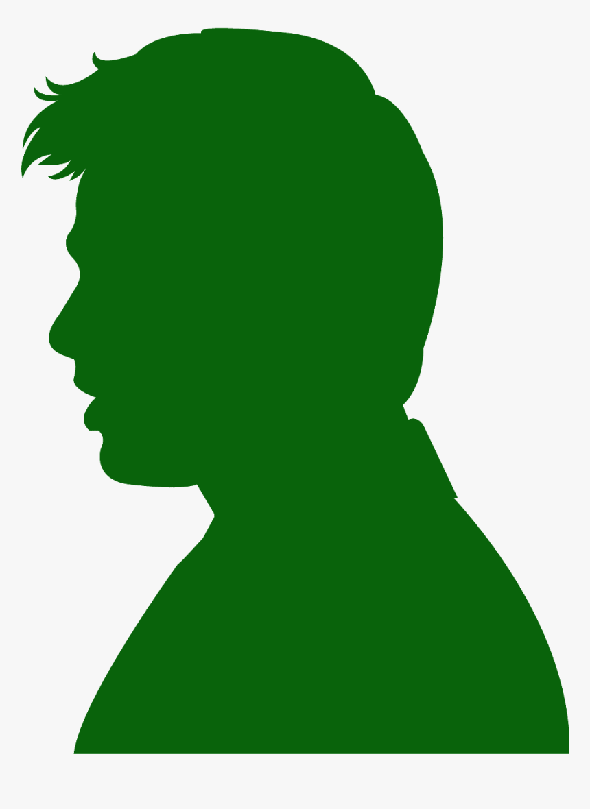 Side Face Silhouette Vector, HD Png Download, Free Download