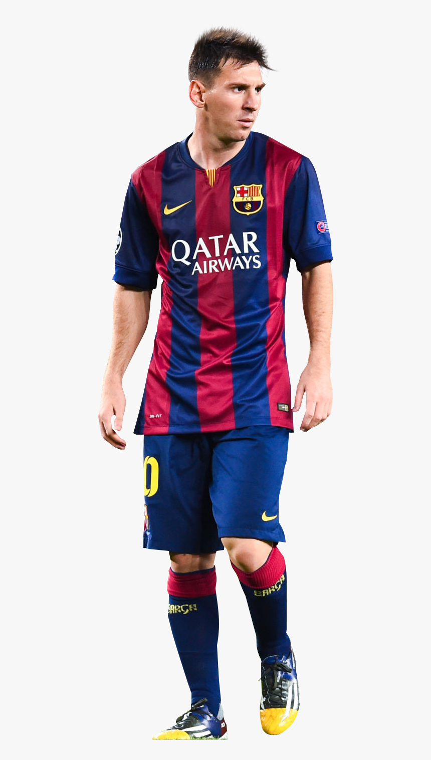 Messi Football Barcelona Player Fc Sport Jersey Clipart - Lionel Messi Barcelona Jerseys, HD Png Download, Free Download