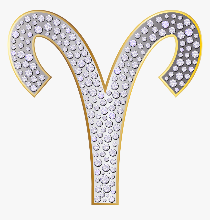 Zodiac Sign Silver Clip - Aries Zodiac Sign Png, Transparent Png, Free Download