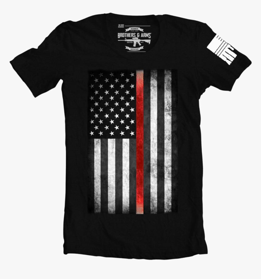 2019 Red Line Flag Tee, HD Png Download, Free Download