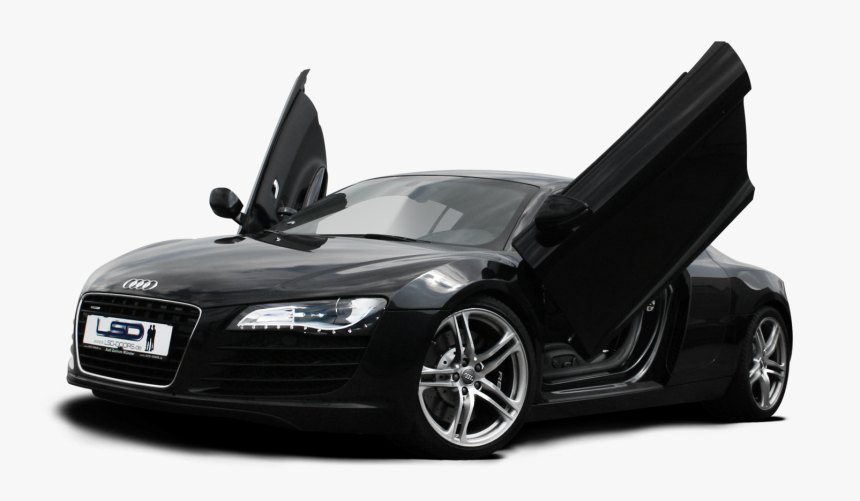 Background Audi Png Auto Car Images Download Wallpaper - Audi R8 Butterfly Doors, Transparent Png, Free Download