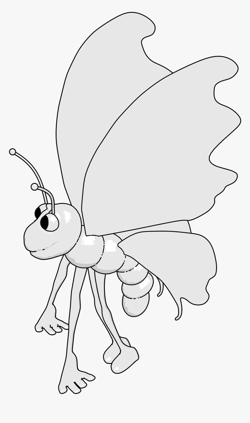 Butterfly Cartoon Png Clipart - Illustration, Transparent Png, Free Download