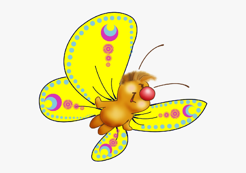 Transparent Fly Clipart Png - Butterfly Cartoon Clip And Art, Png Download, Free Download