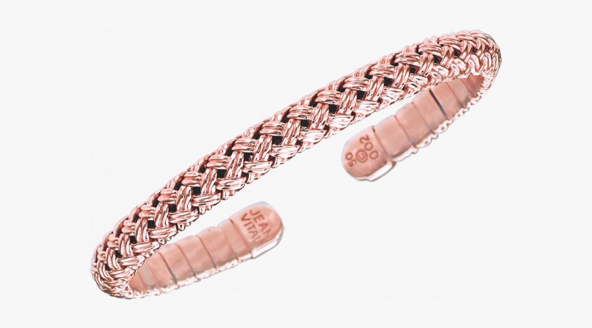 18kt Rose Gold Vannerie Spring Bracelet - Bangle, HD Png Download, Free Download