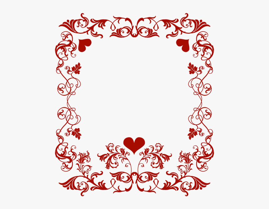 Valentine S Day Decorative - Border For Valentines Day, HD Png Download, Free Download