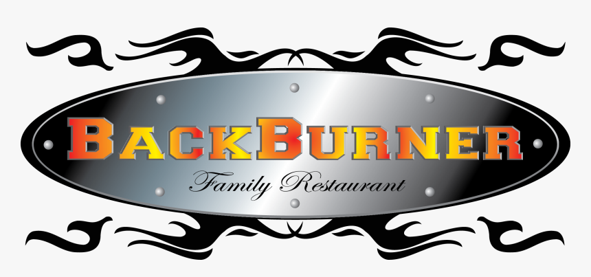 Restaurant Clipart Family Restaurant - Backburner Logo Prescott Valley Az, HD Png Download, Free Download