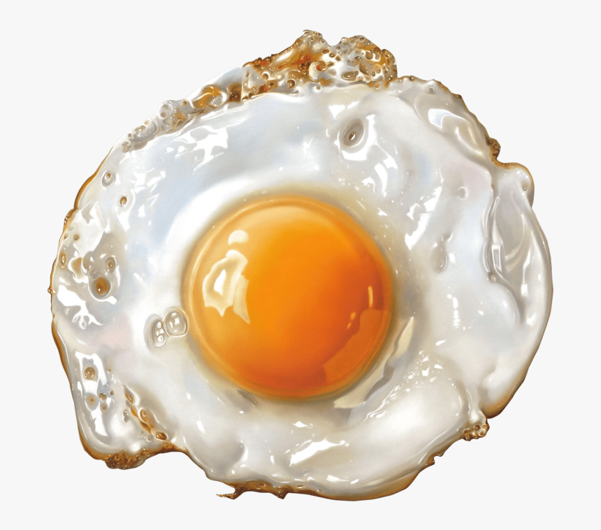 Fried Egg - Fried Egg Hyper Realistic, HD Png Download, Free Download
