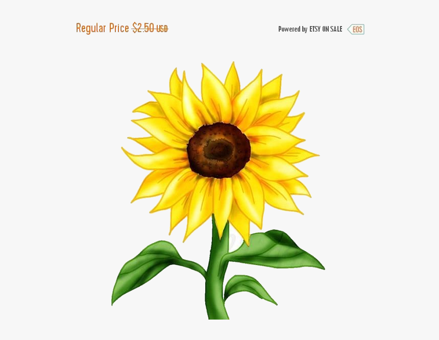Sunflower Clipart Off Beautiful Clip Art Flower Wallpaper - Clip Art Sun Flower, HD Png Download, Free Download