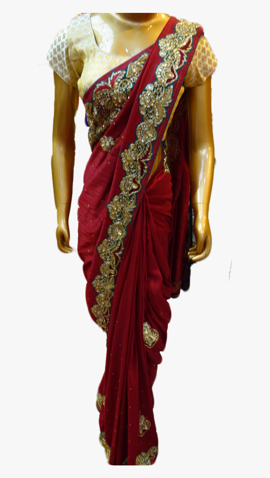 Vector Freeuse Library Dress Transparent Saree - Velvet, HD Png Download, Free Download