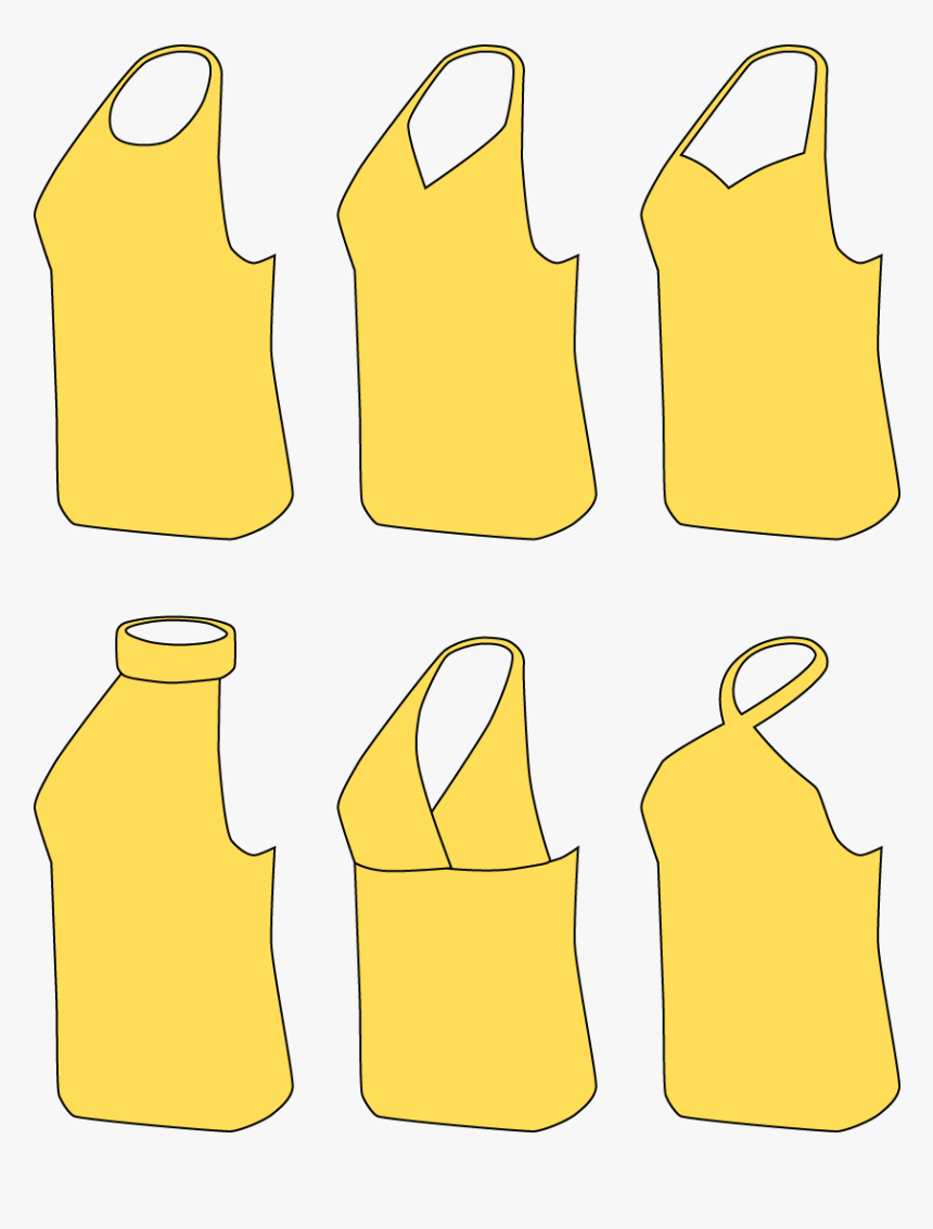 File - Halterneck - Types Of Halter Necks, HD Png Download, Free Download