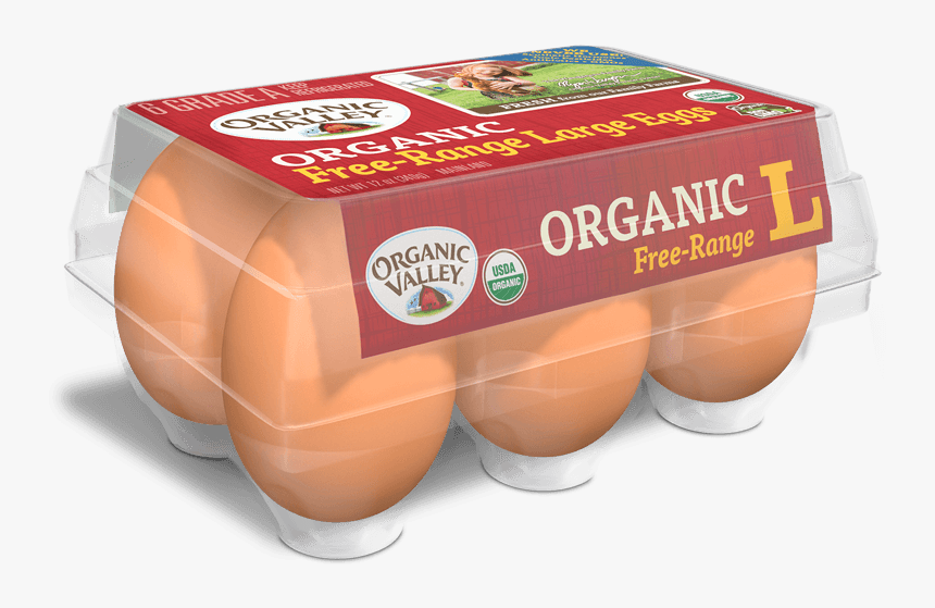 Large Eggs, Half Dozen - Organic Valley, HD Png Download, Free Download