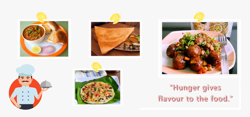 Dosa , Png Download - Pav Bhaji, Transparent Png, Free Download