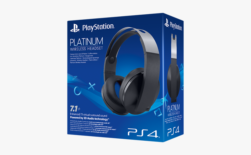 Imported Ps4ac76 Large - Sony Playstation Platinum Wireless Headset Review, HD Png Download, Free Download