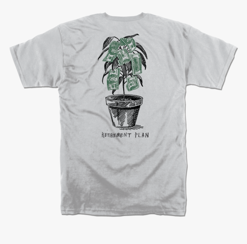 Retirement Tshirt - Silver - Bonsai, HD Png Download, Free Download