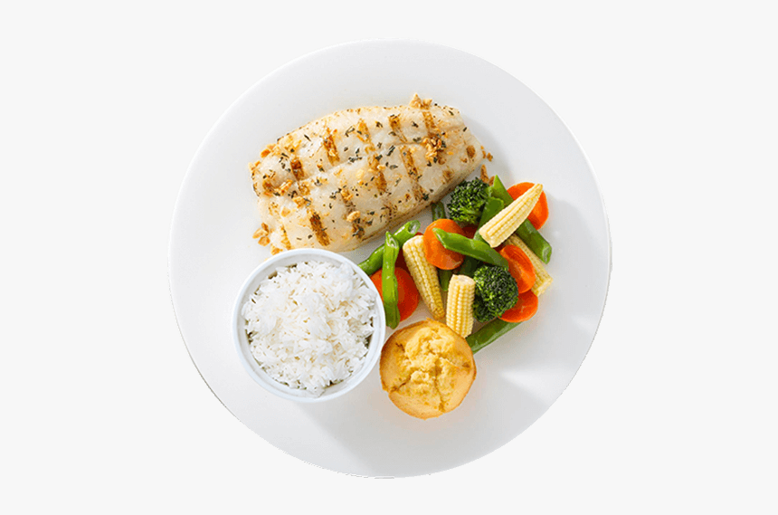 Grilled Fish With 1 Side Dish - Grilled Fish Kenny Rogers, HD Png Download, Free Download