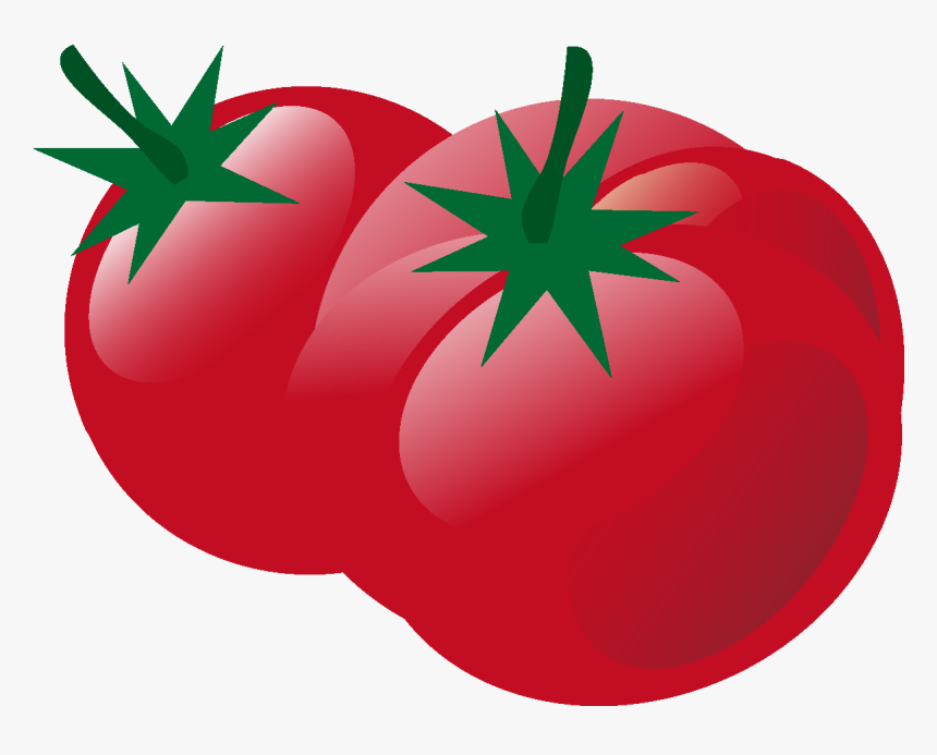 Cartoon Fresh Tomato Elements - Cartoon Tomato Png, Transparent Png, Free Download