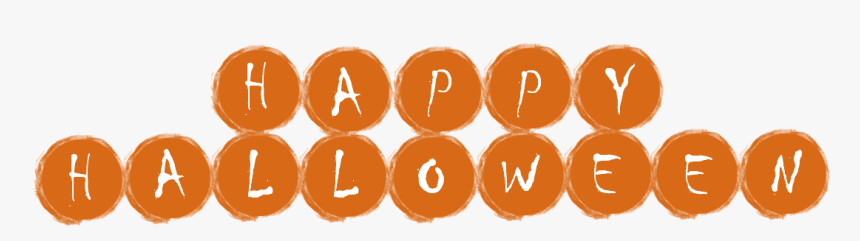 Happy Halloween Round Png - Happy Halloween Clipart, Transparent Png, Free Download