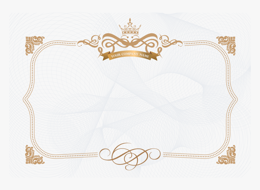 Certificate Background Net, HD Png Download, Free Download