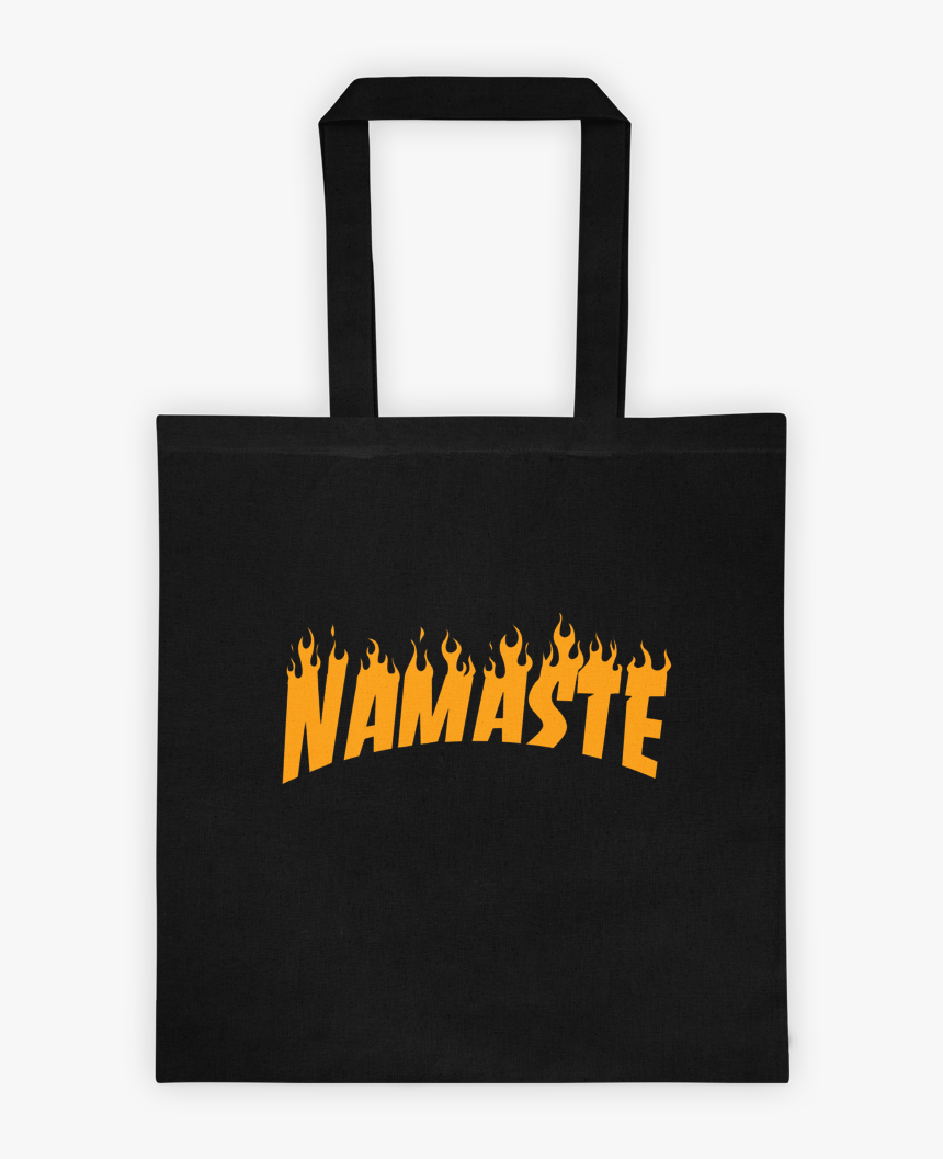 Namaste Flame Tote Bag - Tote Bag, HD Png Download, Free Download