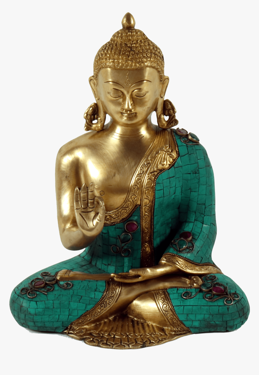 Clip Art Pics Of Buddha - Buddha Statue In Metal, HD Png Download, Free Download