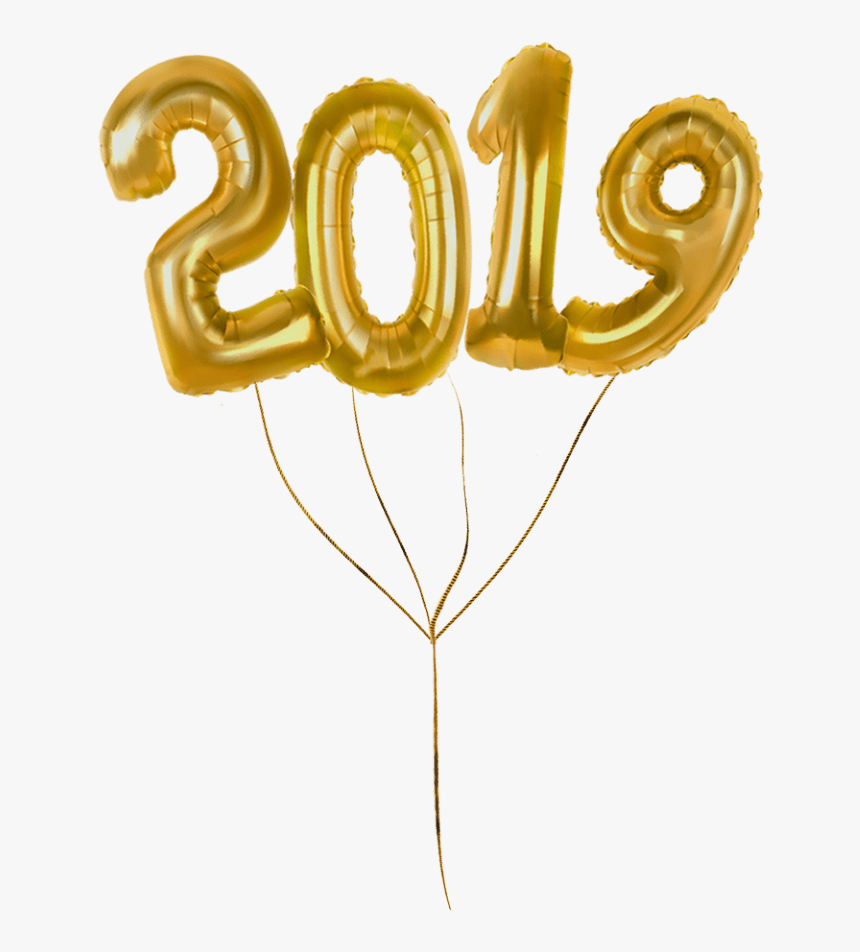 New Year Text Png - Balloon, Transparent Png, Free Download