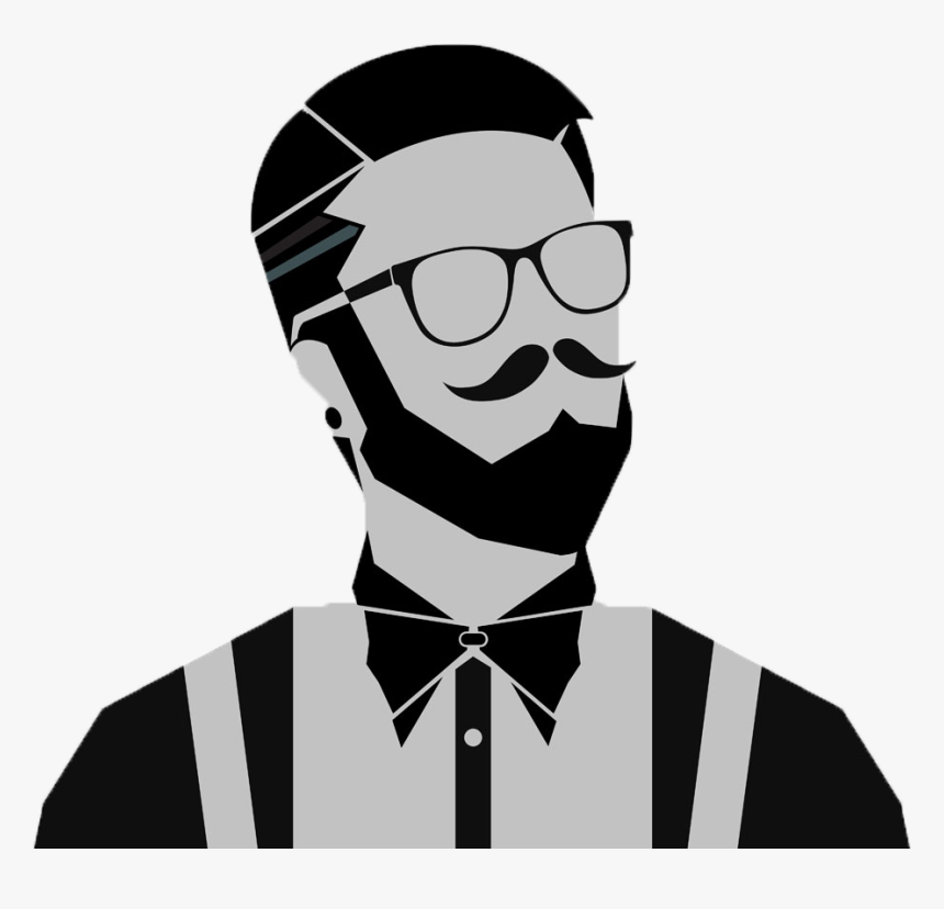 Hipster Man Silhouette Fashion - Rajput Chauhan, HD Png Download, Free Download