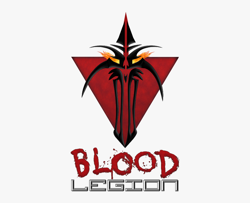 Bl Demon-logo 3c Txt S - Blood Legion Logo Png, Transparent Png, Free Download