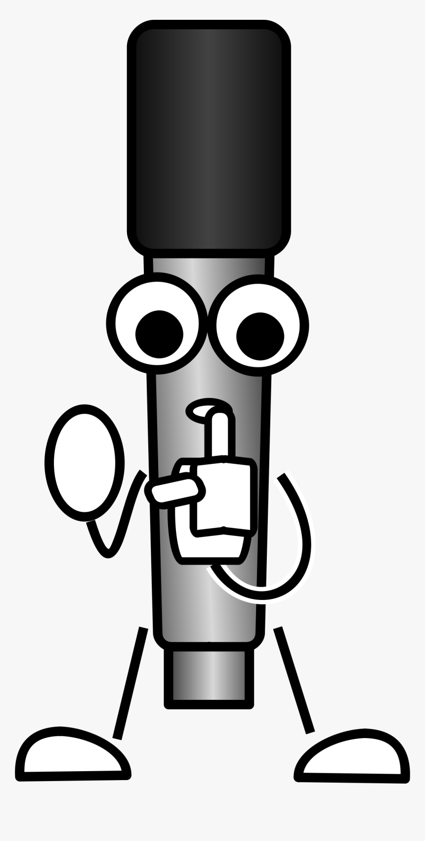 Mike The Mic Going "shhh - Echo Definition Physics, HD Png Download, Free Download