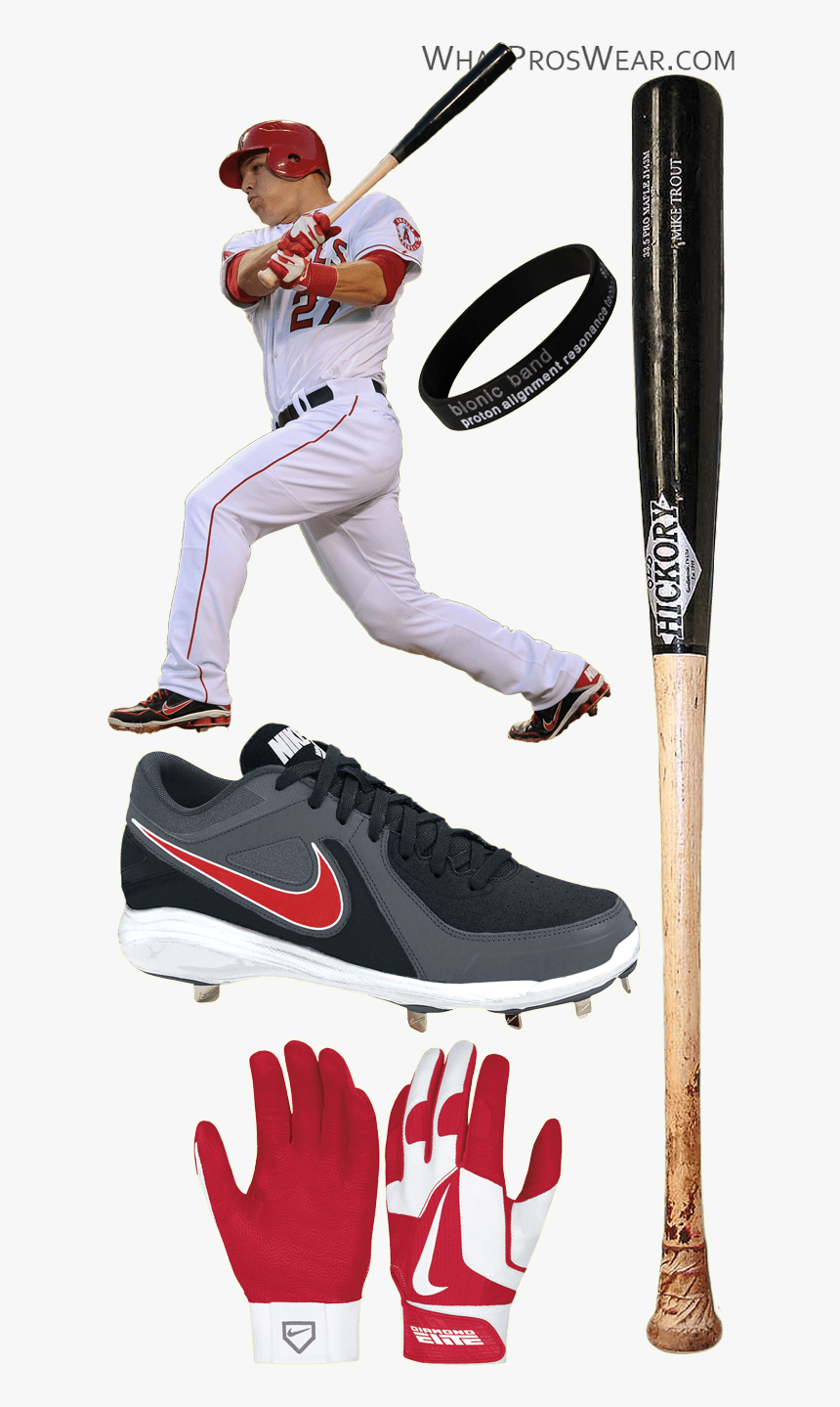 Mike Trout Png - Mike Trout Wristband, Transparent Png, Free Download