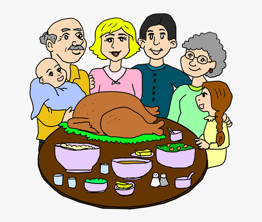 Family Dinner, Dinner, Party, Eating, Table, Family - Get Along With Family, HD Png Download, Free Download