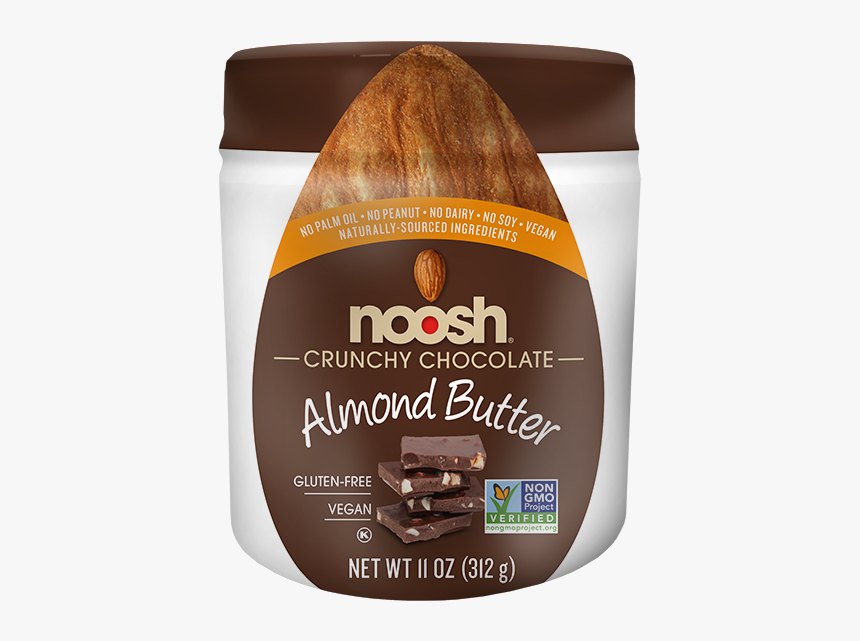 Noosh Crunchy Chocolate Almond Butter Jars - Almond, HD Png Download, Free Download
