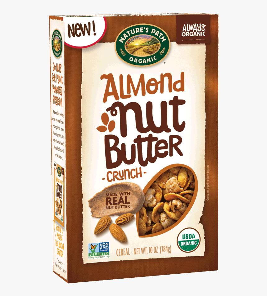 Almond Nut Butter Crunch Cereal, HD Png Download, Free Download