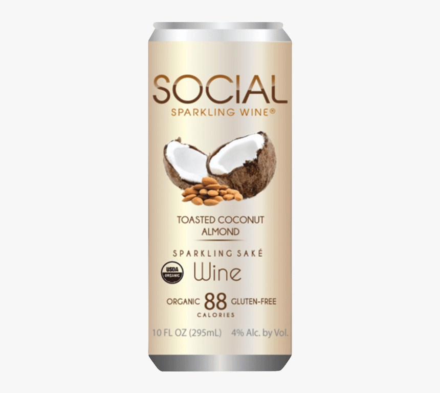 Social Toasted Coconut Almond, HD Png Download, Free Download