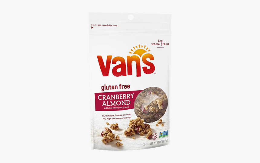 Cranberry Almond Granola - Van's Gluten Free Granola, HD Png Download, Free Download