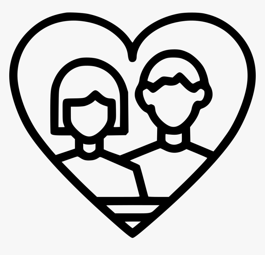 Photo Couple Day Heart - Icon, HD Png Download, Free Download