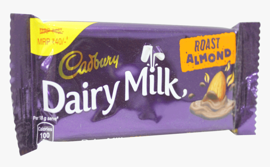 Cadbury Dairy Milk Roast Almond 36g - Chocolate, HD Png Download, Free Download