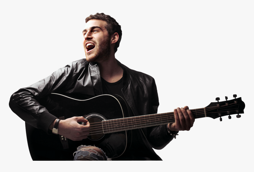 Thumb Image - Png Image Playing Guitar, Transparent Png, Free Download