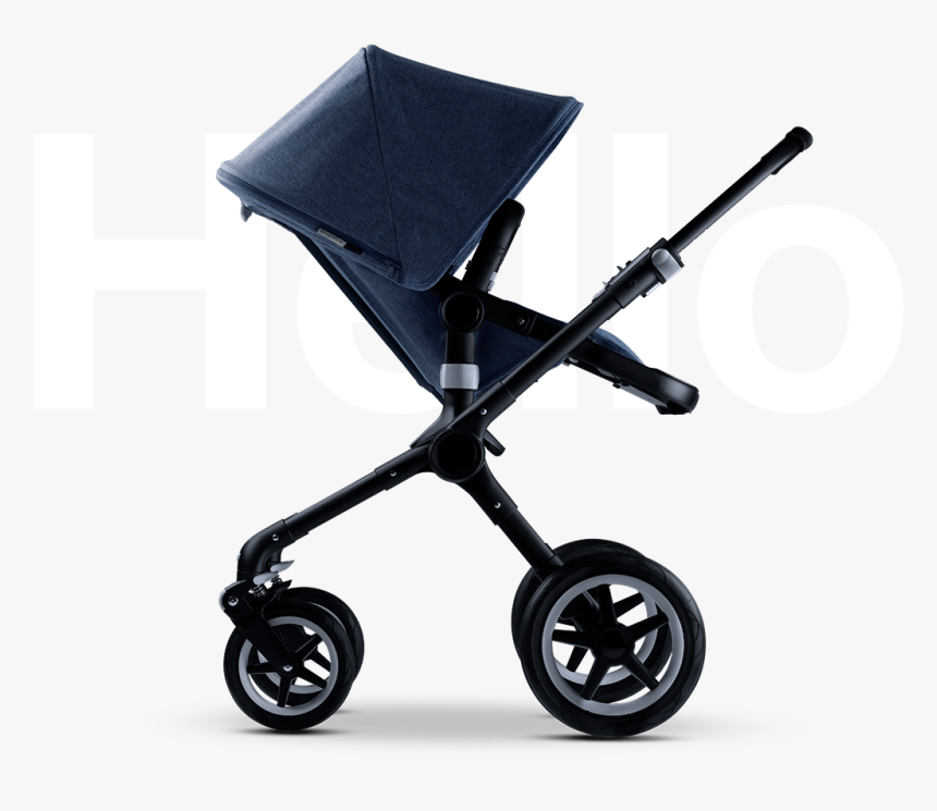Bugaboo Strollers, Accessories And More - Bugaboo Fox Classic Black Grey, HD Png Download, Free Download