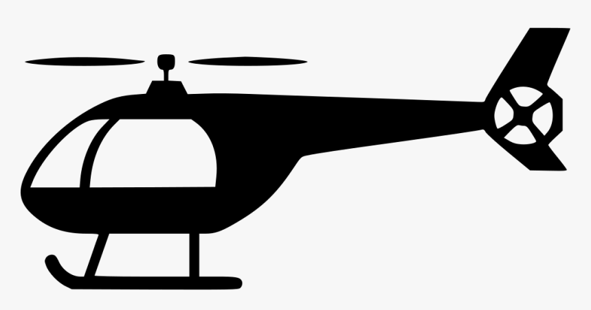 Helicopter - Transparent Background Helicopter Icon, HD Png Download, Free Download