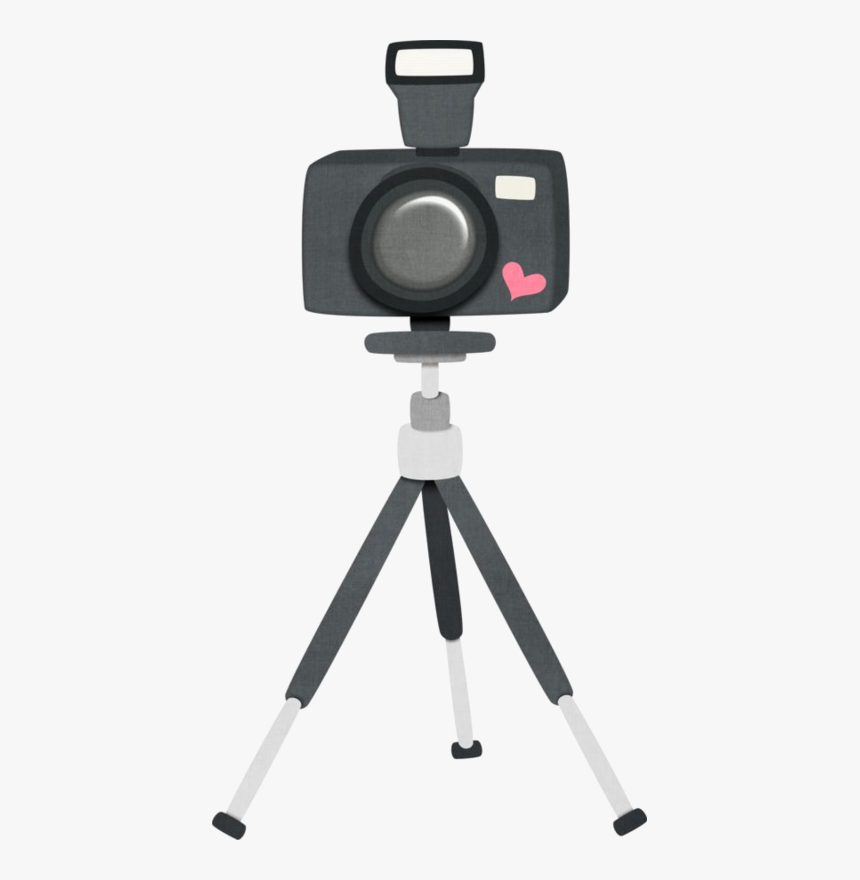 Cartoon Camera On Tripod Png, Transparent Png, Free Download