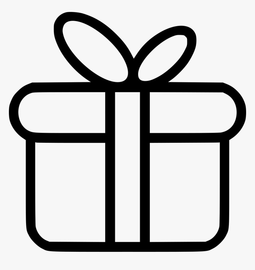 Gifts - Vector Gift Icon Png, Transparent Png, Free Download