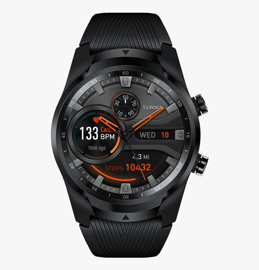 Ticwatch Pro 4g Lte, HD Png Download, Free Download