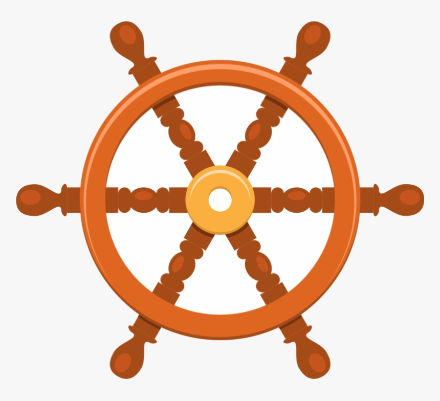 Ship Wheel Ships Free Images Clipart Transparent Png - Spokes Ship Wheel, Png Download, Free Download
